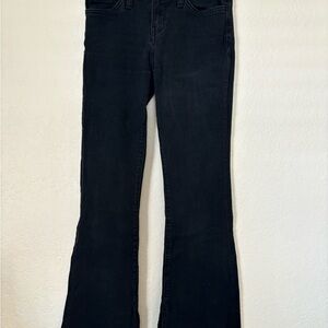 Women's Black Flared Jeans